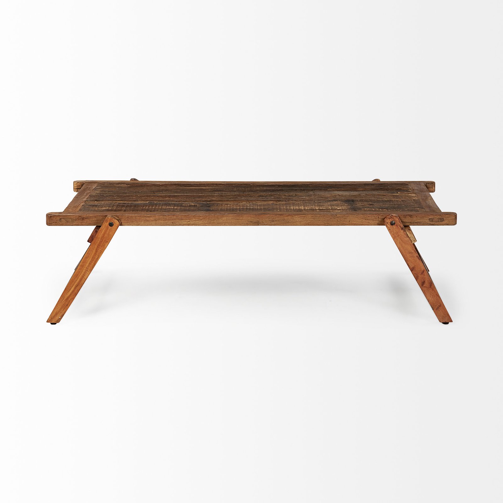 Armee 60 X 33.75 X 16 Rectangular Naturally Finished Reclaimed Wood Coffee Table - Image 2