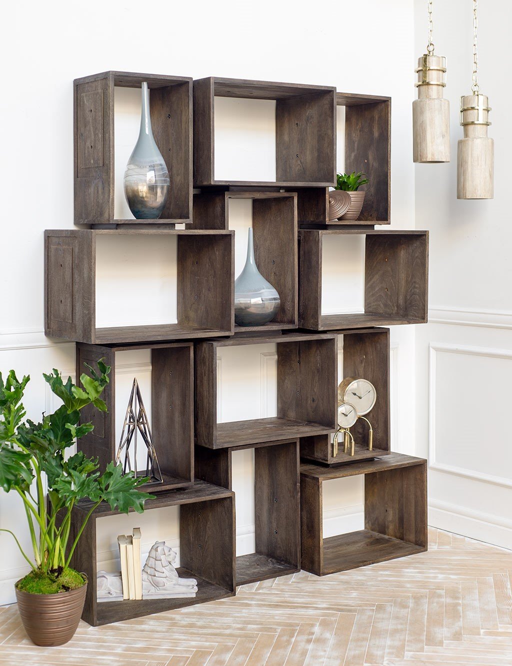 Simul 45 x 30 Gun Metal Grey Add-on Shelf Bracket - Image 3