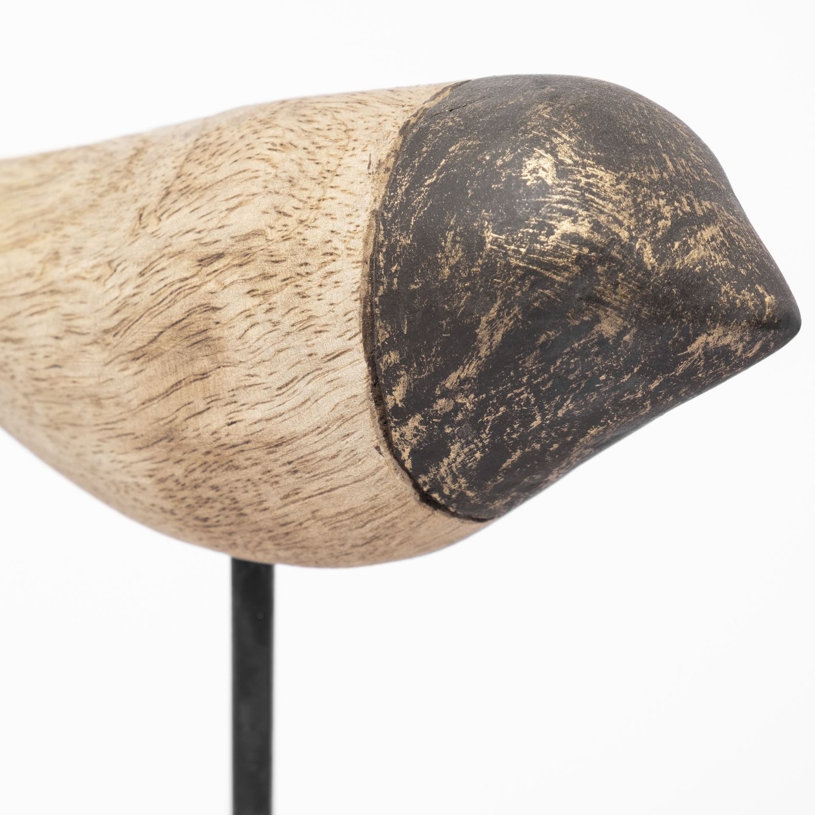 Yardley II 15L x 5W Natural Wooden Carved Birds Dispay - Image 3