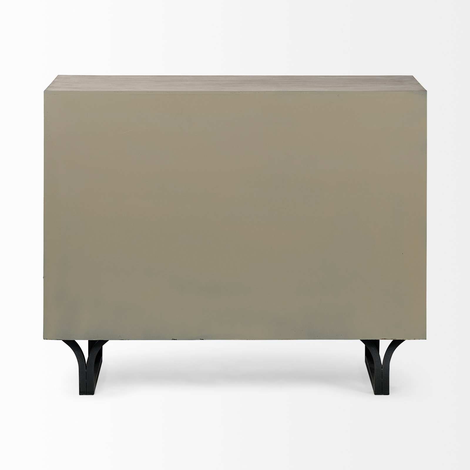 Giselle I 40L x 16W Light Brown Fir Veneer 3 Drawer Accent Cabinet - Image 4