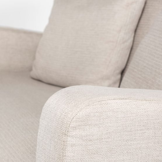 Denly I 69 X 38.25 X 34.5 Beige Slipcover Two Seater Sofa - Image 5