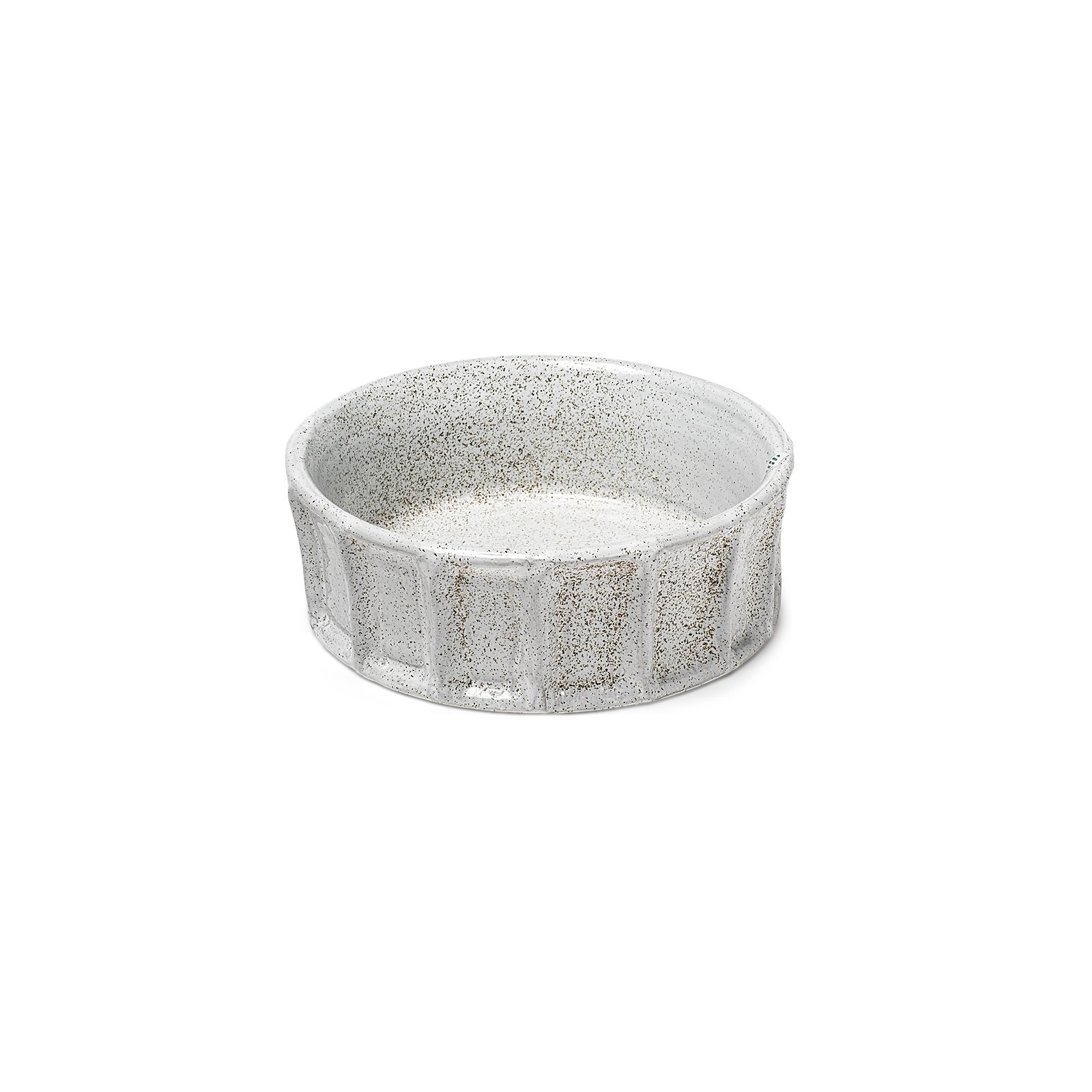 Silone (Small) 9L x 9W White Ceramic Bowl