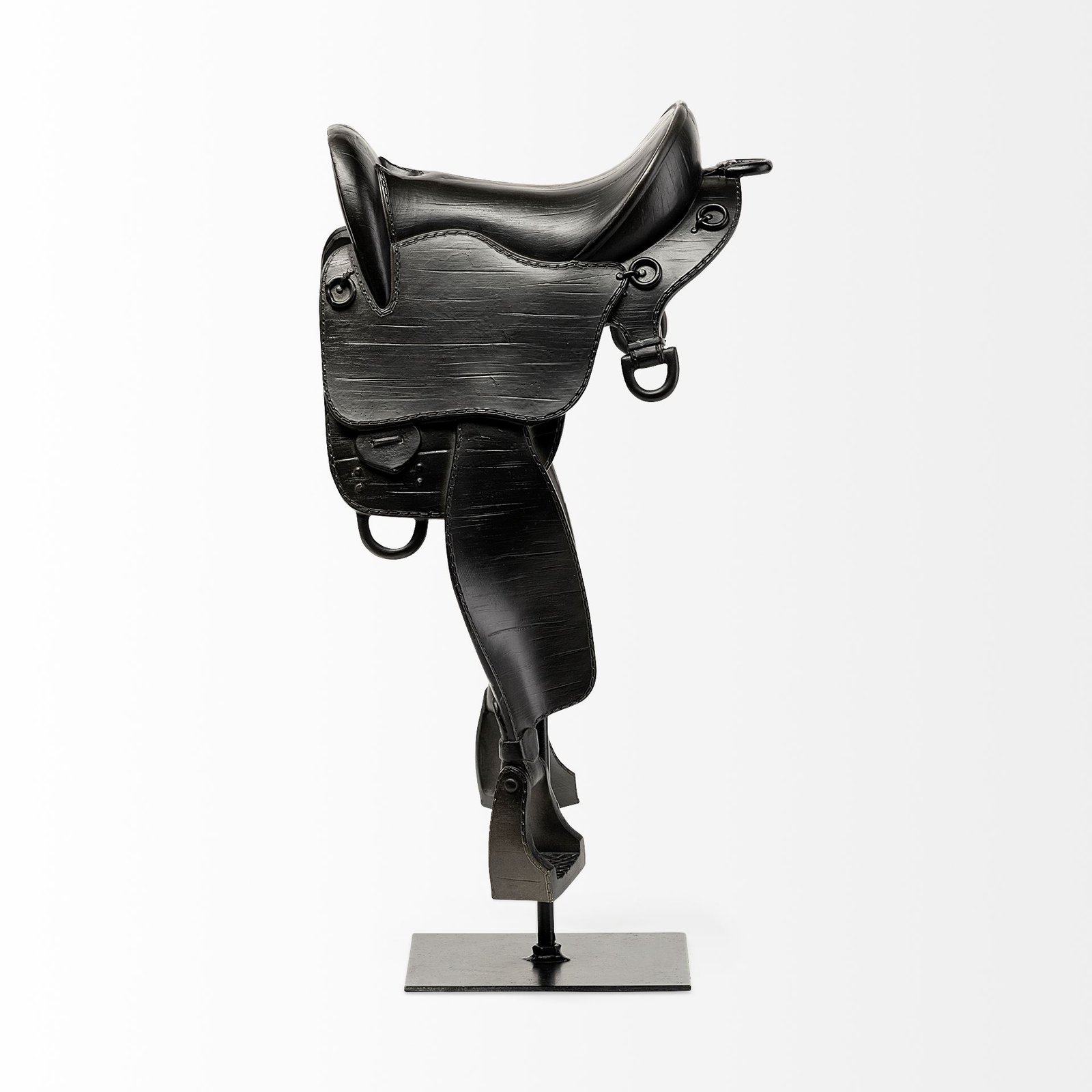 Colt III 8L x 9W Black Equestrian-Inspired English Horse Saddle - Image 3