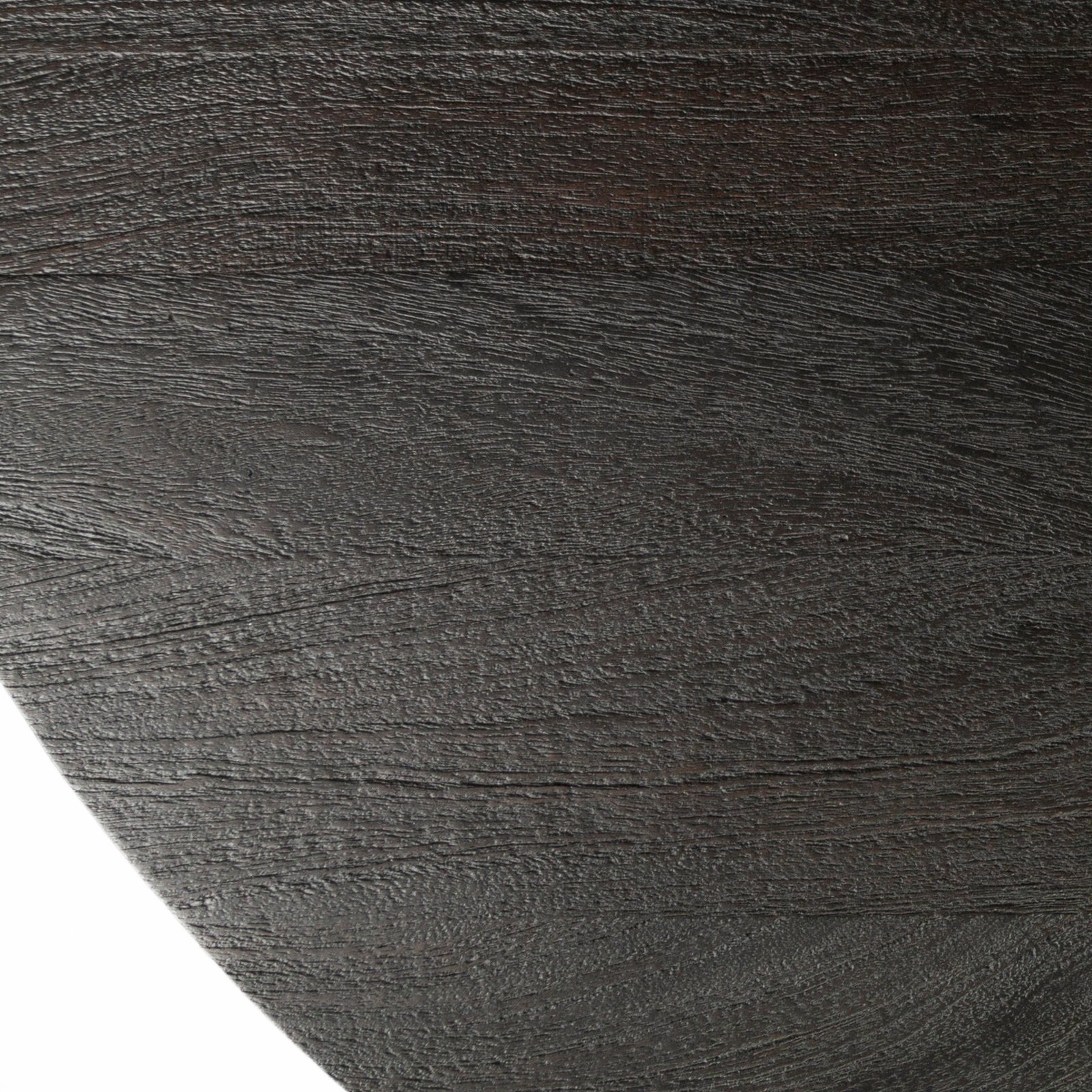 McLeod II 54 L x 54 W x 28.75 H Round Brown Solid Wood Top Gold Metal Base Dining Table - Image 3
