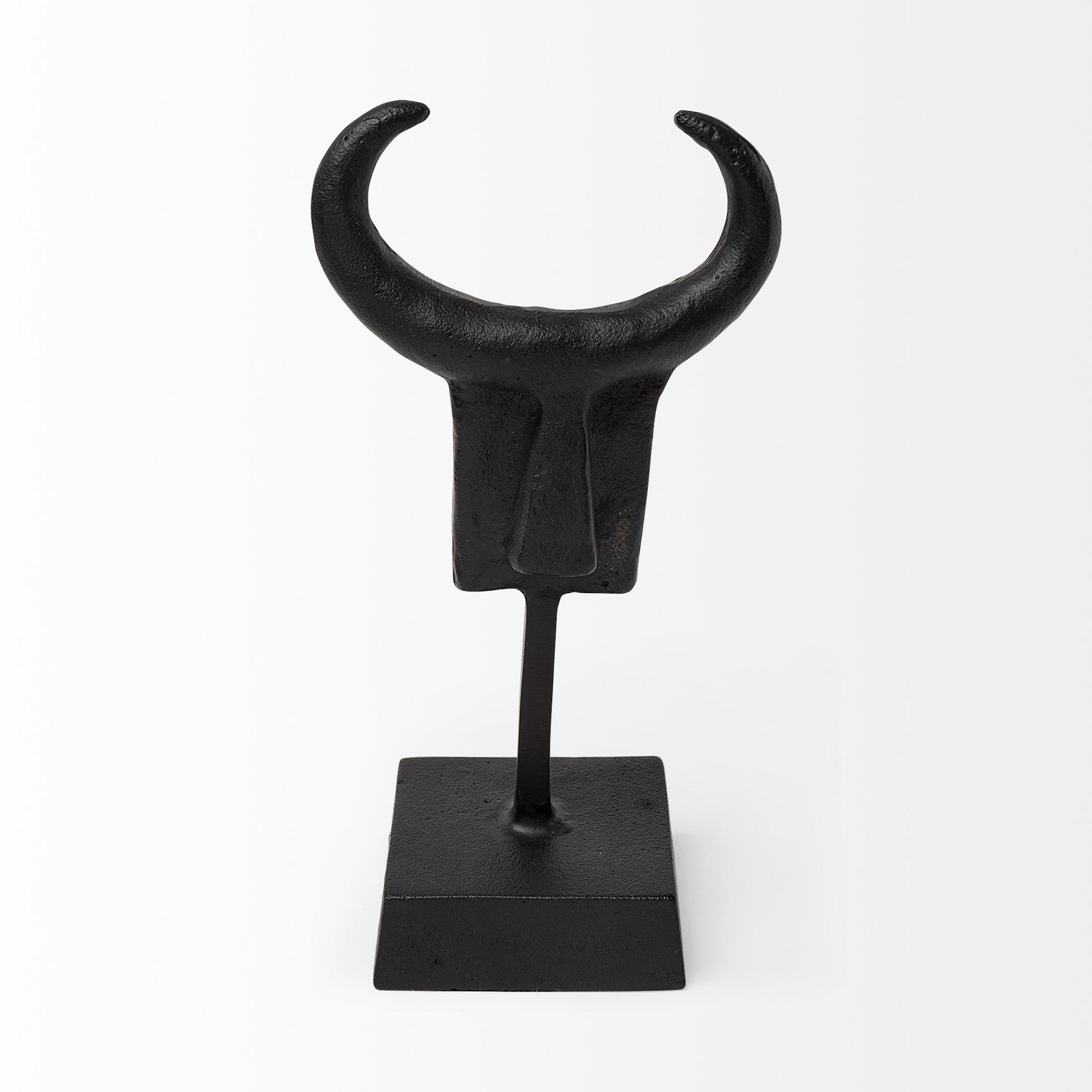 Caleb 4L x 5W Black Metal Tribal Figurine - Image 2