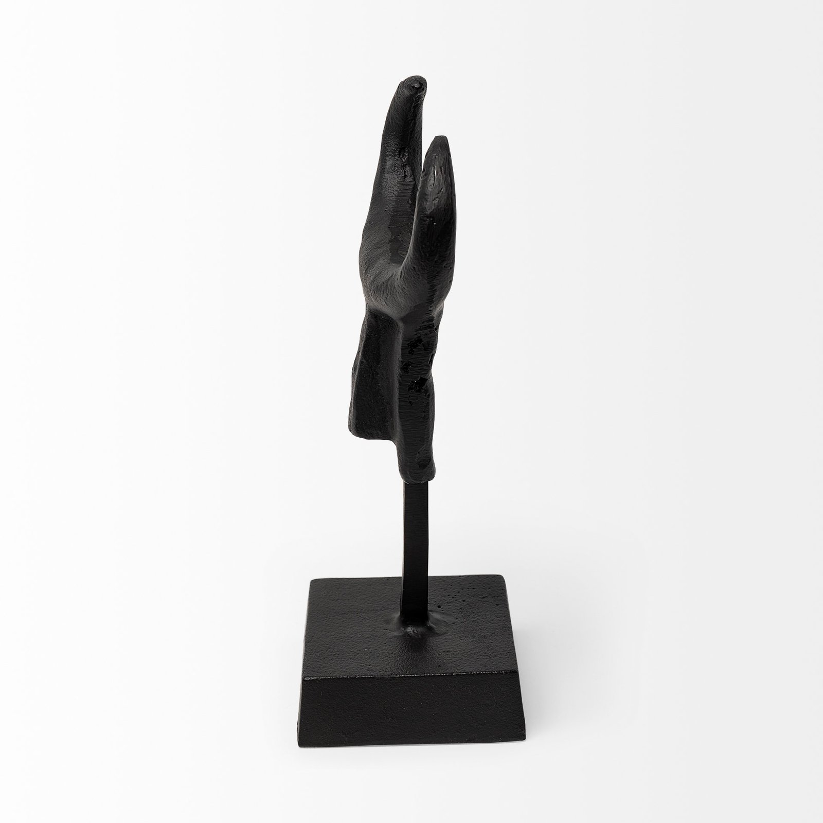 Caleb 4L x 5W Black Metal Tribal Figurine - Image 3