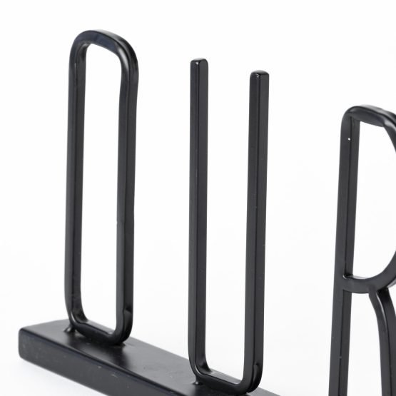Our Nest 24L x 1W Black Metal Sign - Image 3