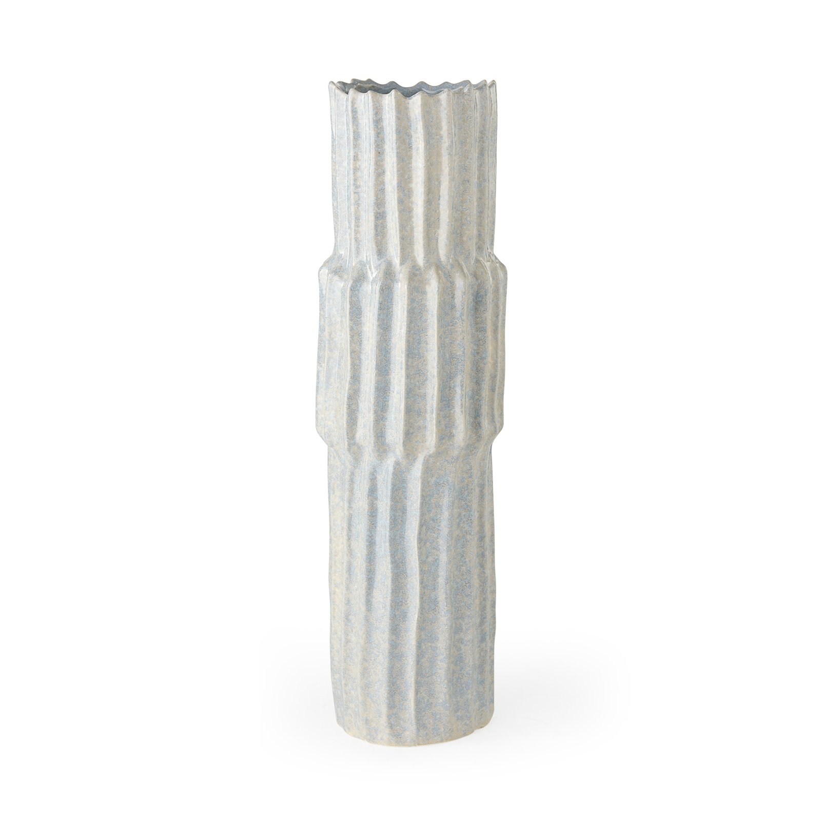 Cardon 23.0H Gray Ceramic Vase