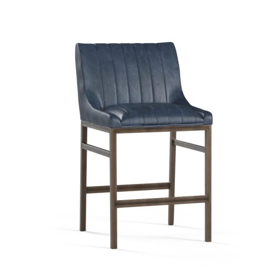 Halden Counter Stool Vintage Blue - Image 2