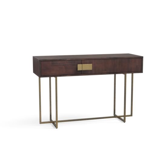 Jade Console Table Dark Mango - Image 7