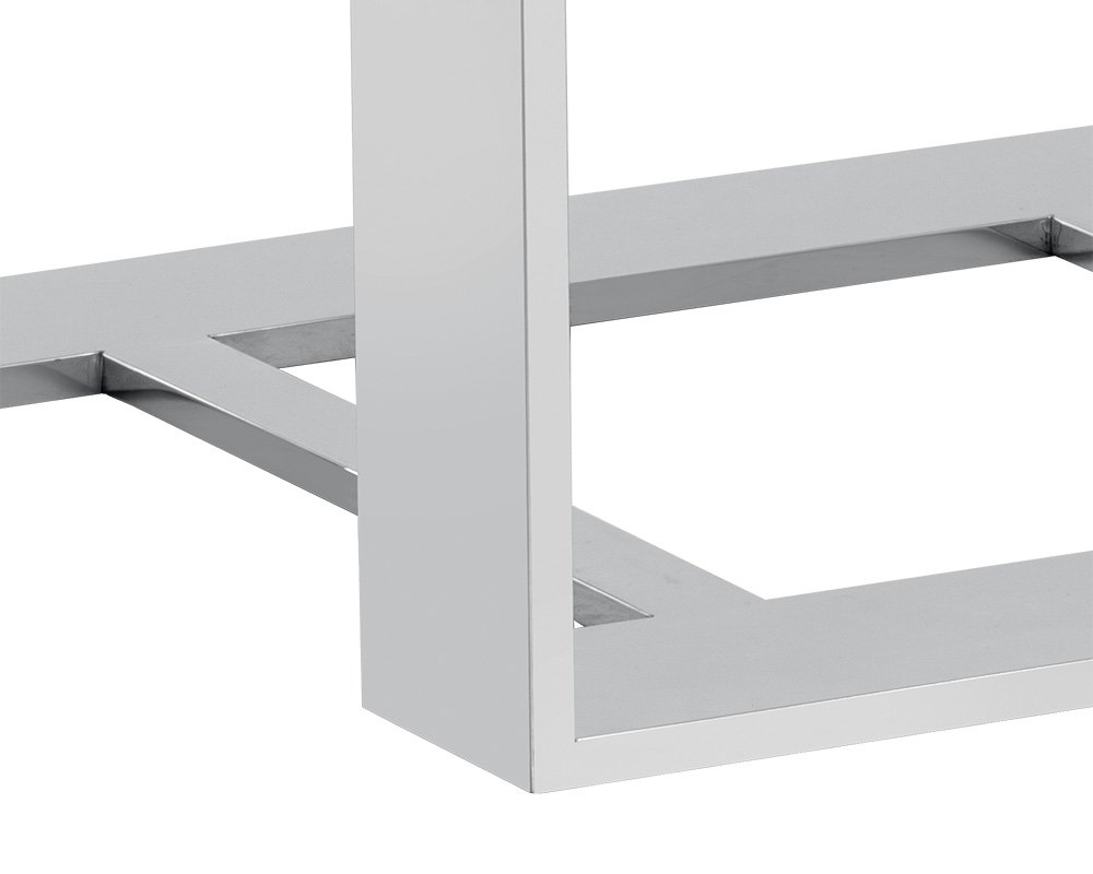 Dalton End Table High Gloss White - Image 6