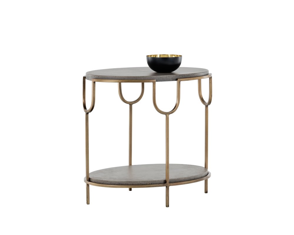 Arya Side Table Grey