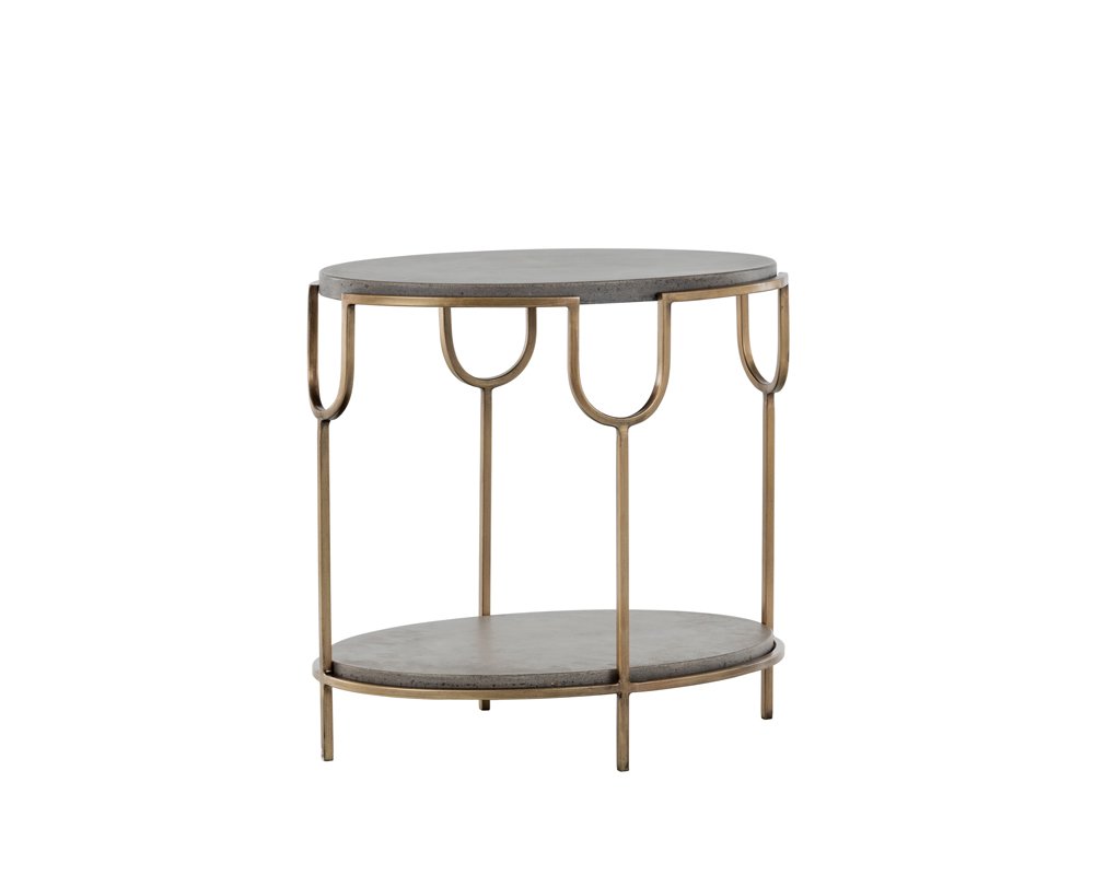 Arya Side Table Grey - Image 2
