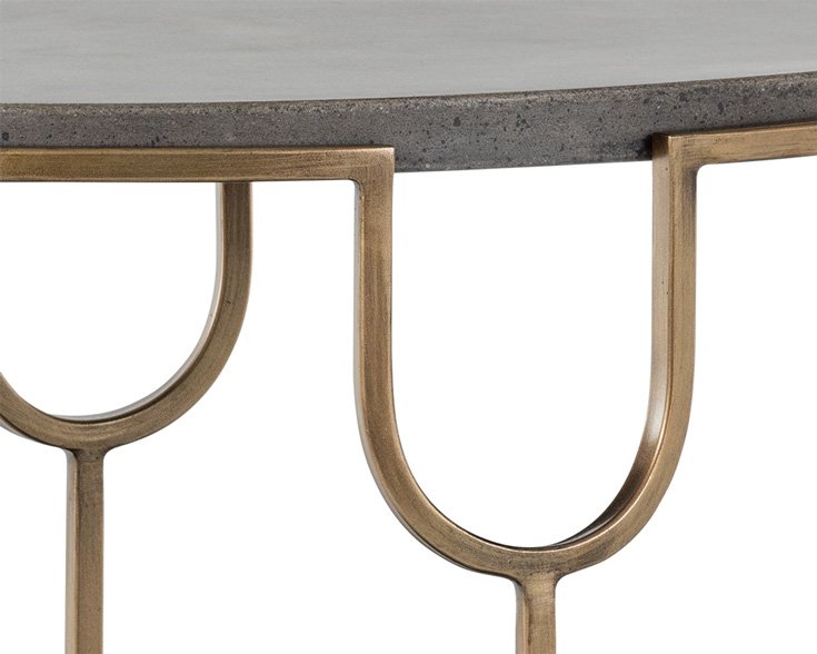 Arya Side Table Grey - Image 4
