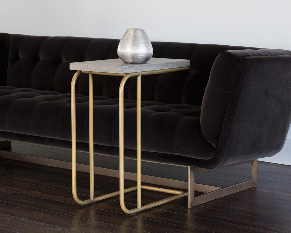 Lucius End Table Grey - Image 5