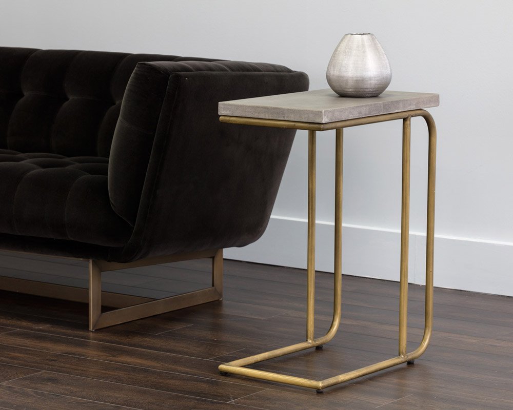 Lucius End Table Grey - Image 4