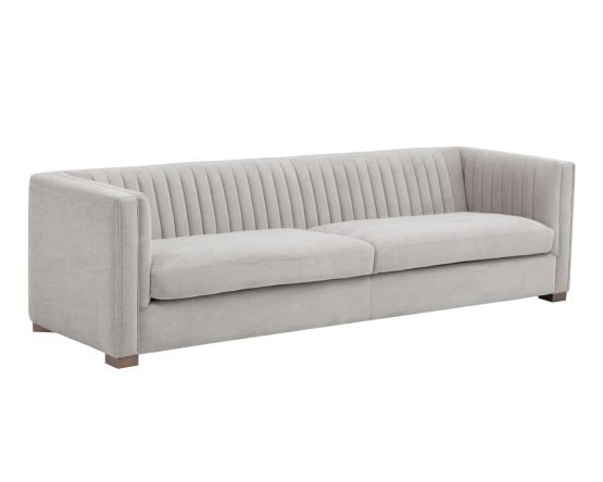 Caitlin Sofa Hemingway Silver