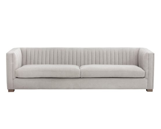 Caitlin Sofa Hemingway Silver - Image 8