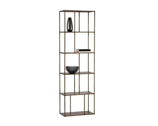 Eiffel Bookcase - Small Antique Brass - Image 2
