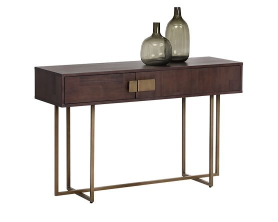Jade Console Table Dark Mango