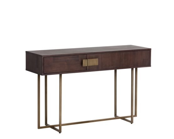 Jade Console Table Dark Mango - Image 2
