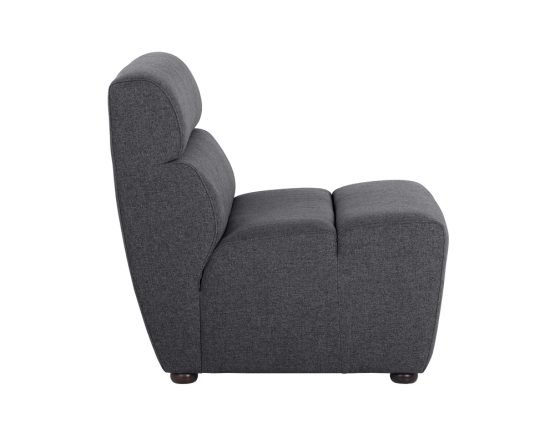 Cornell Modular Armless Chair Polo Club Kohl Grey - Image 8