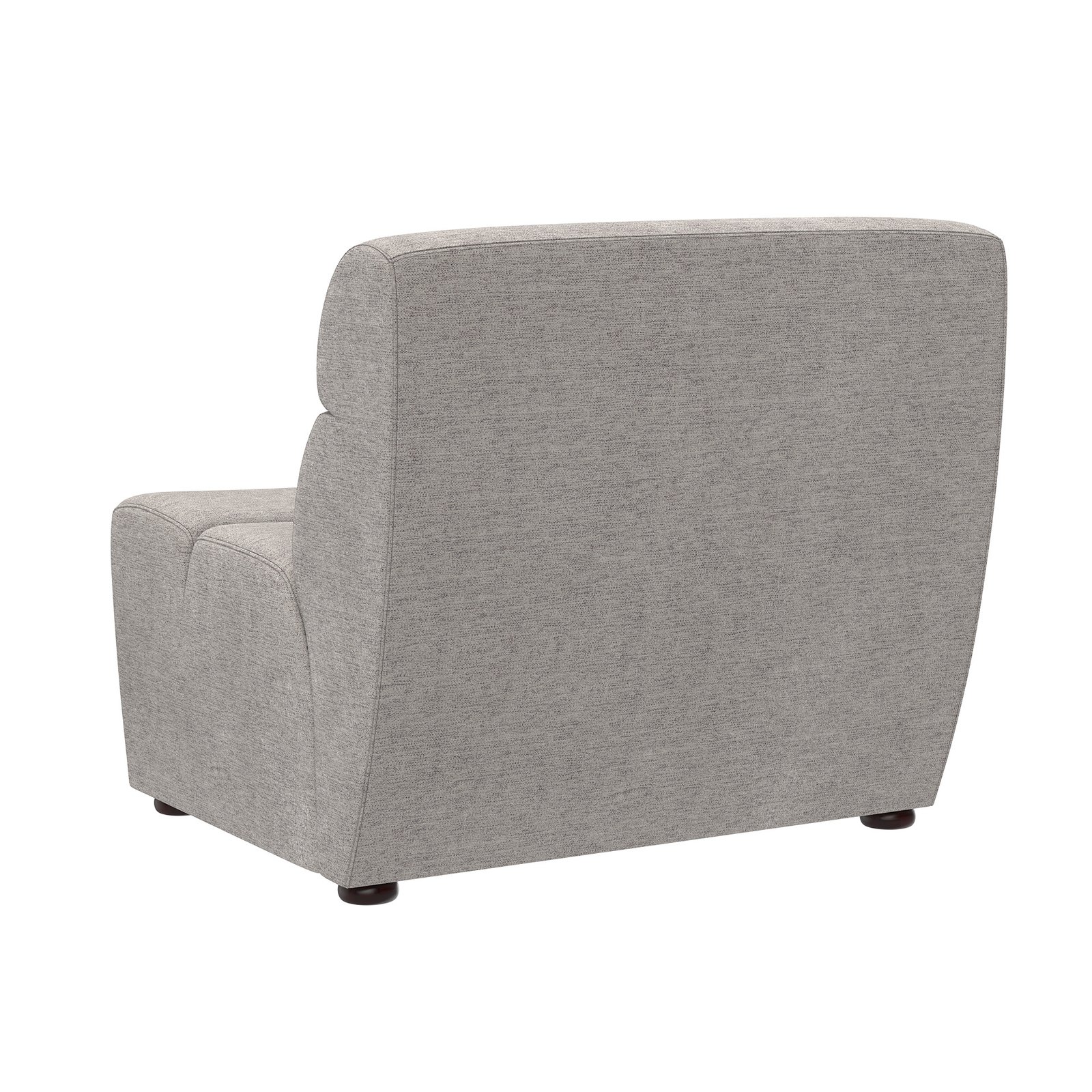 Cornell Modular Armless Chair Polo Club Stone - Image 9