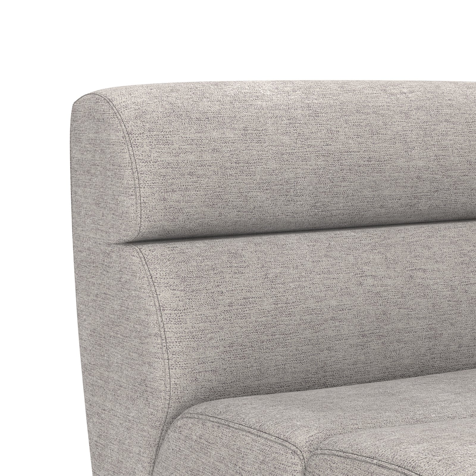Cornell Modular Armless Chair Polo Club Stone - Image 2