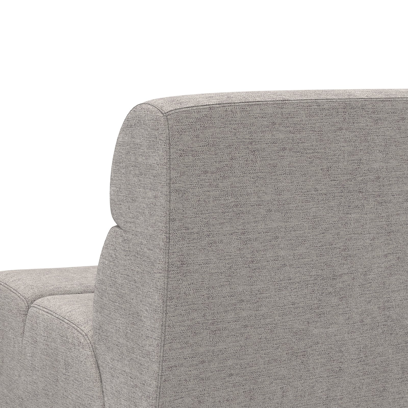 Cornell Modular Armless Chair Polo Club Stone - Image 3