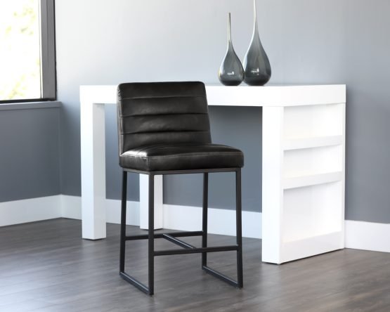Spyros Counter Stool Coal Black - Image 2