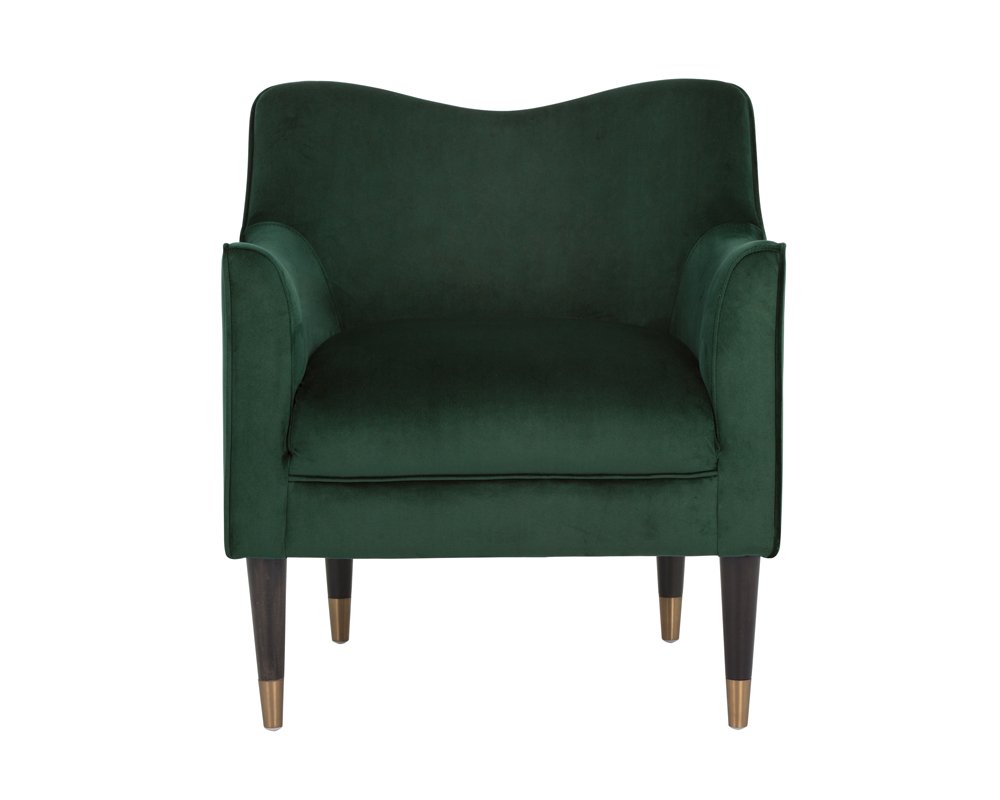 Bow Lounge Chair - Deep Green Sky - Image 7