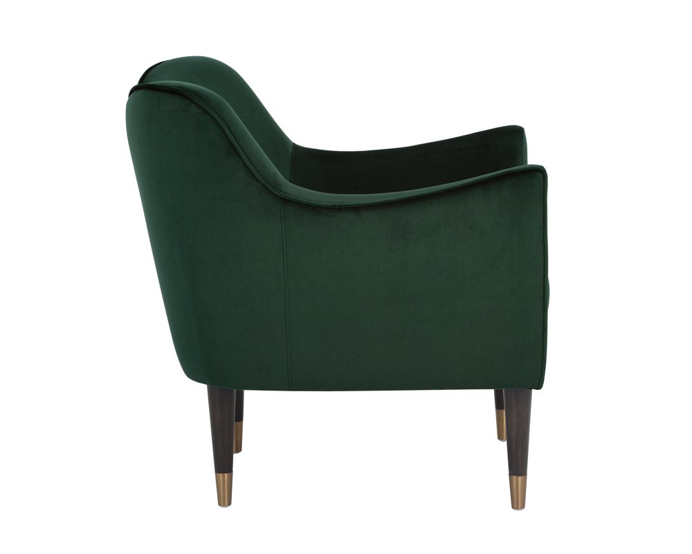 Bow Lounge Chair - Deep Green Sky - Image 8
