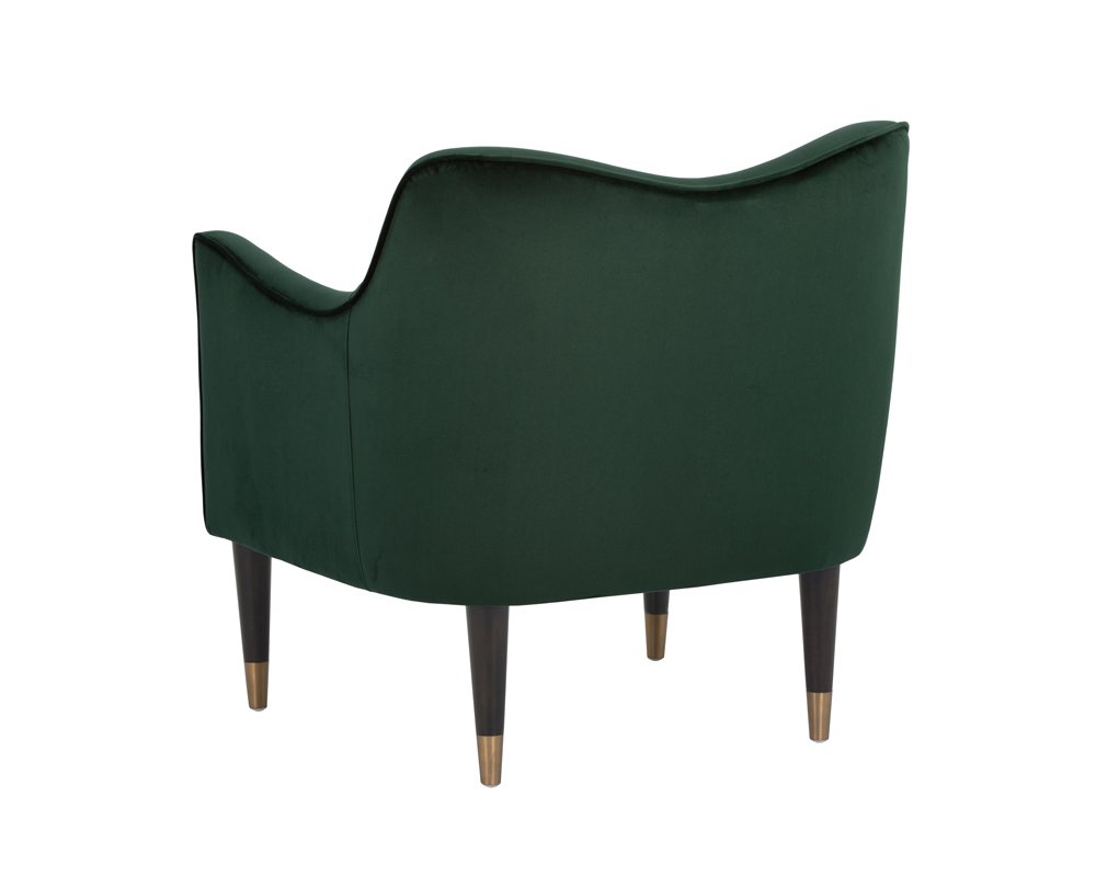 Bow Lounge Chair - Deep Green Sky - Image 9