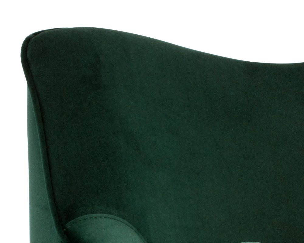 Bow Lounge Chair - Deep Green Sky - Image 4