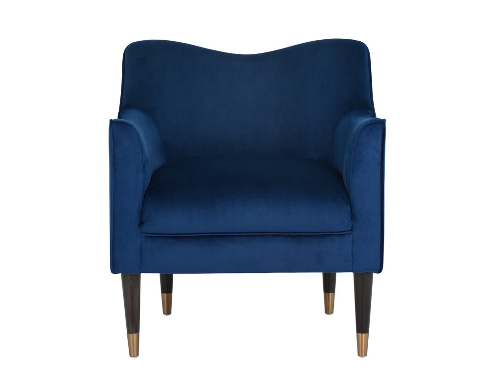 Bow Lounge Chair - Navy Blue Sky - Image 7