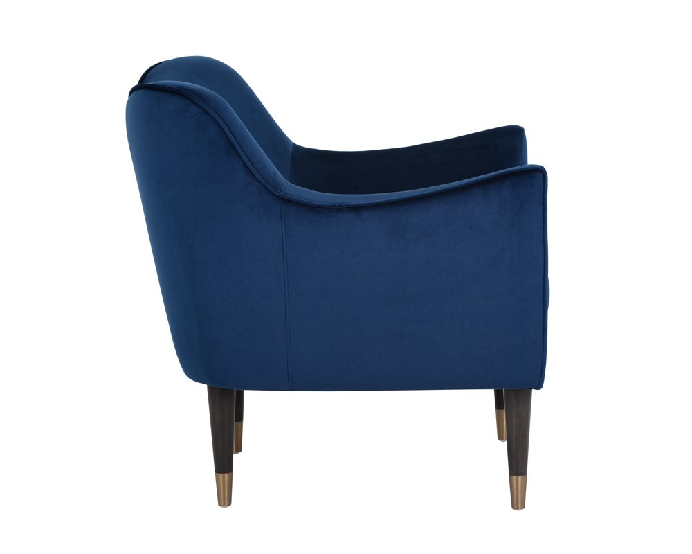 Bow Lounge Chair - Navy Blue Sky - Image 8