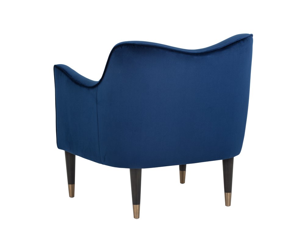 Bow Lounge Chair - Navy Blue Sky - Image 9