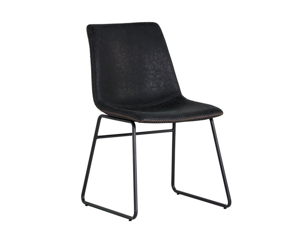 Cal Dining Chair Antique Black
