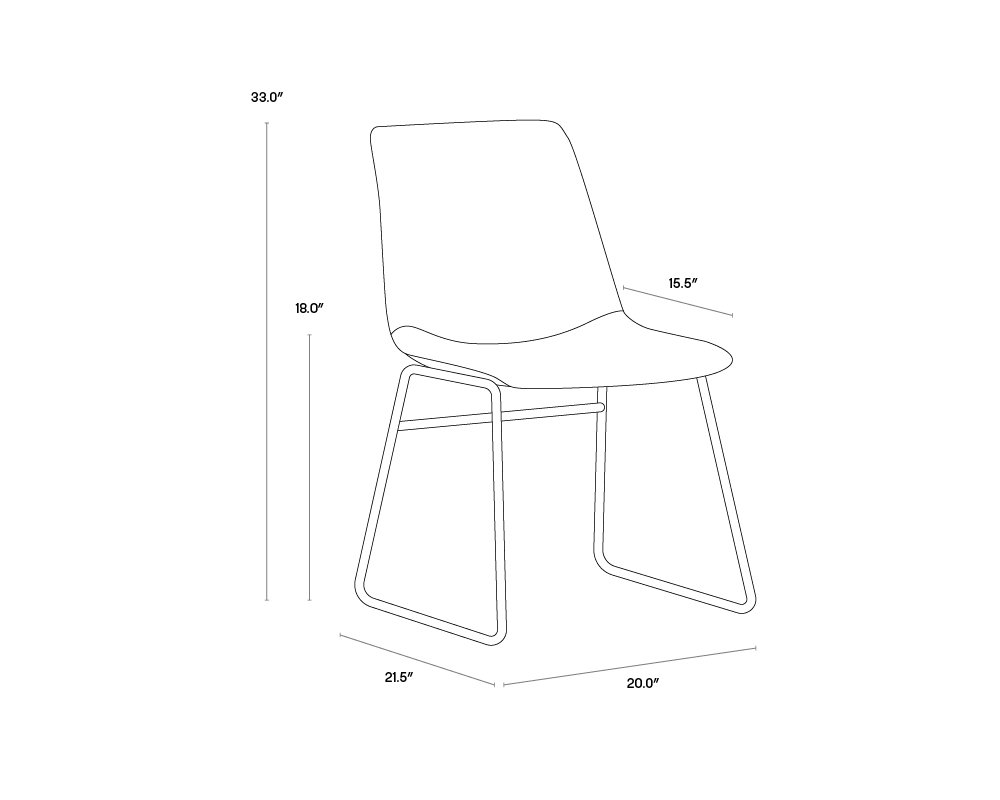 Cal Dining Chair Antique Black - Image 6