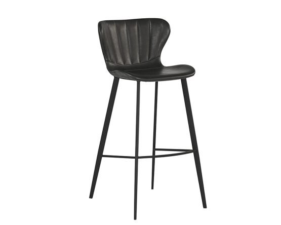 Arabella Barstool Bravo Portabella / Polo Club Kohl Grey