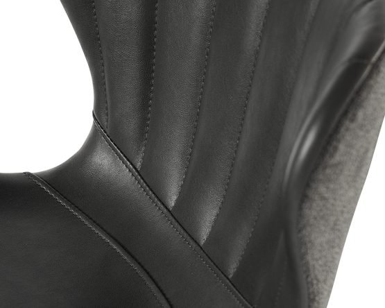 Arabella Barstool Bravo Portabella / Polo Club Kohl Grey - Image 6