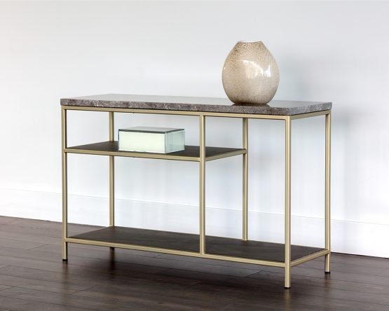 Arden Console Table Grey - Image 3
