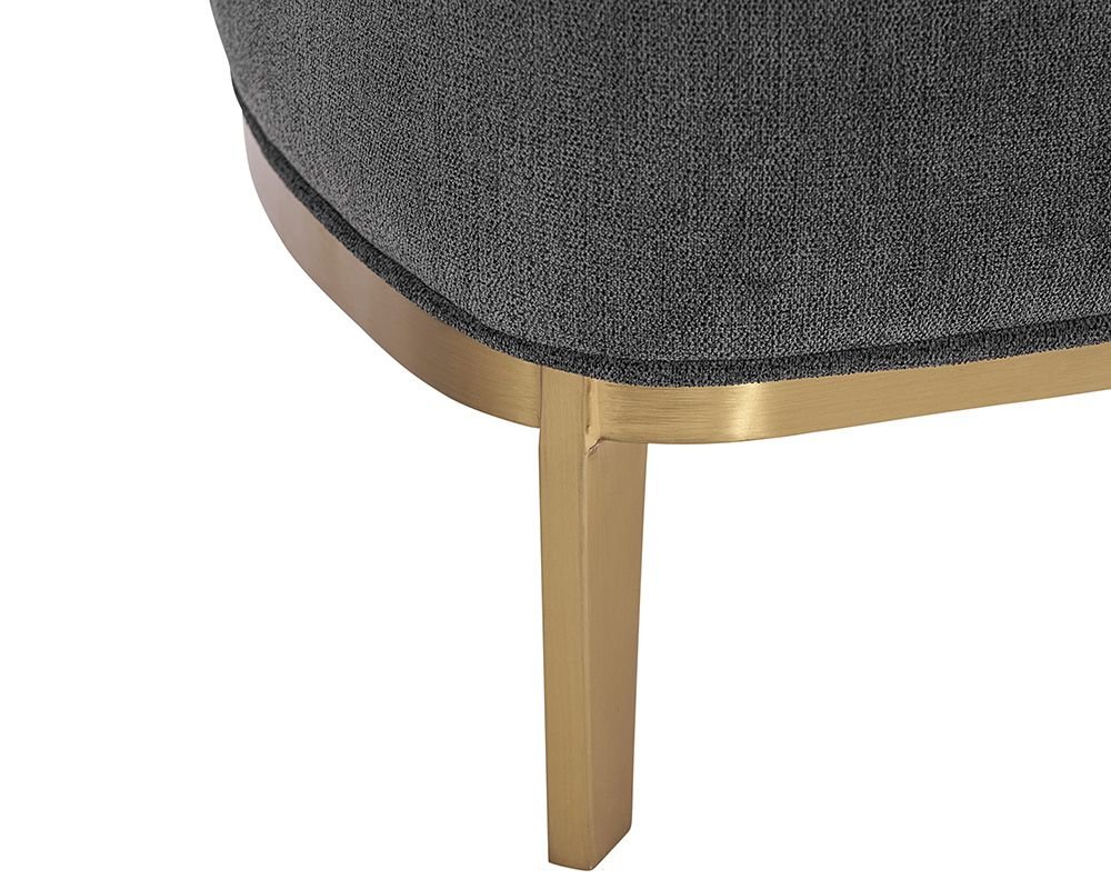 Melville Lounge Chair - Polo Club Kohl Grey - Image 7