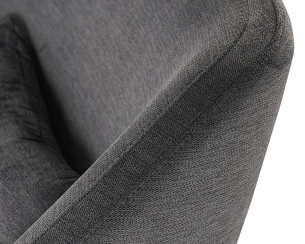 Riley Lounge Chair - Polo Club Kohl Grey - Image 4
