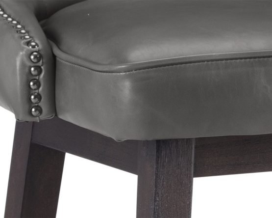 Ariana Swivel Counter Stool - Overcast Grey - Image 5