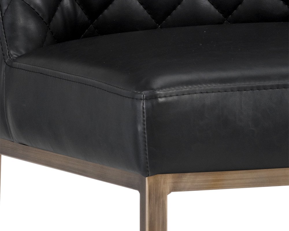 Leighland Barstool Coal Black - Image 4