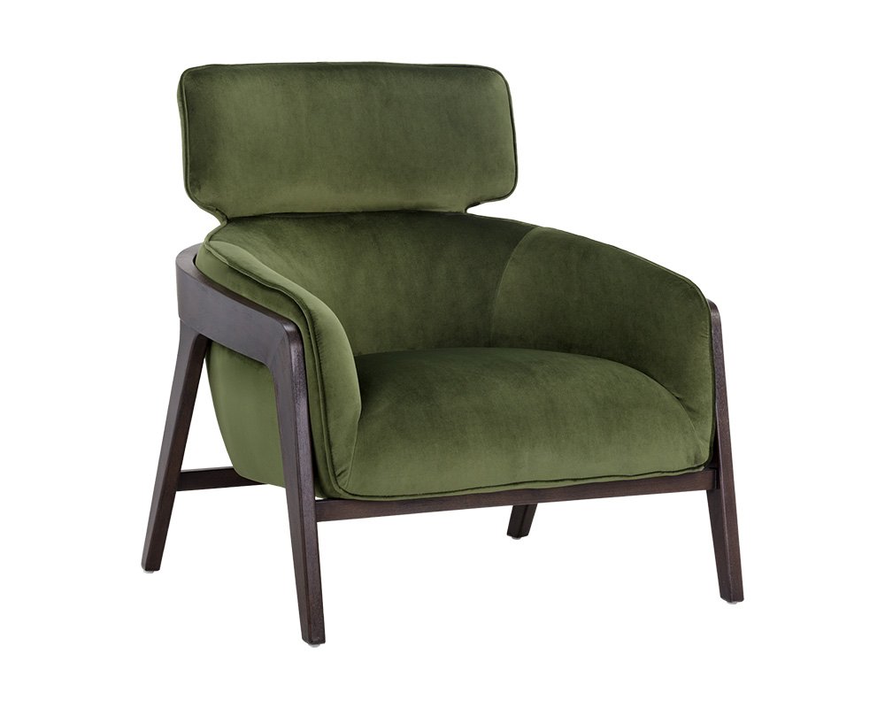 Maximus Lounge Chair Moss Green