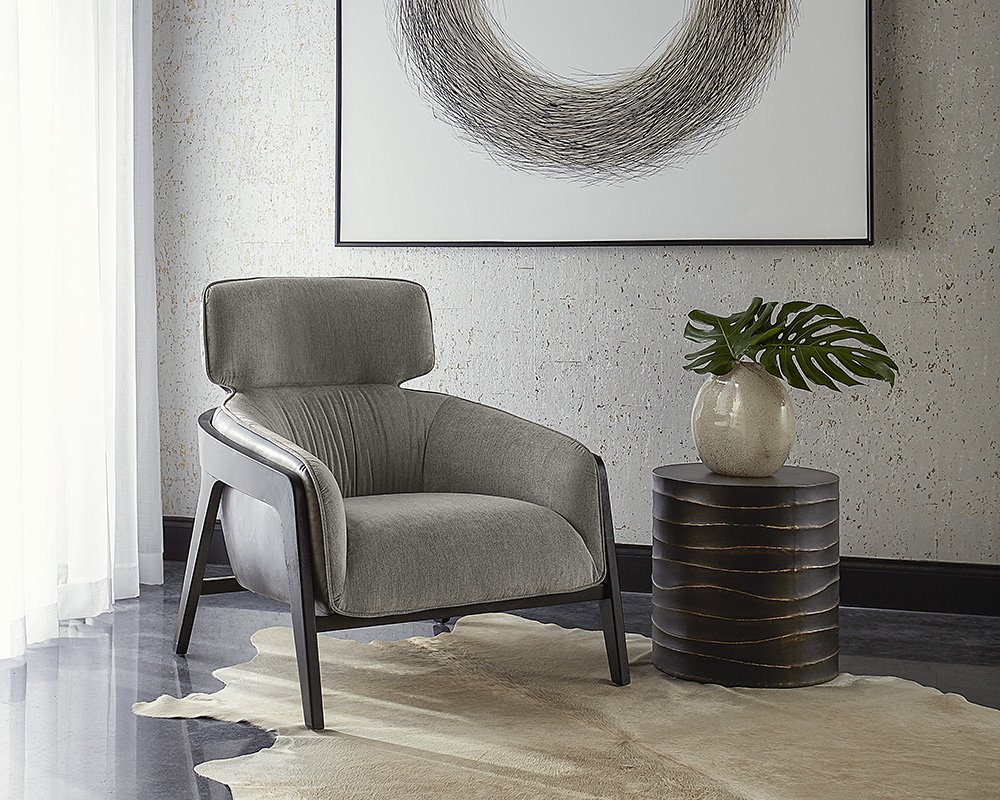 Maximus Lounge Chair Polo Club Stone / Overcast Grey - Image 5