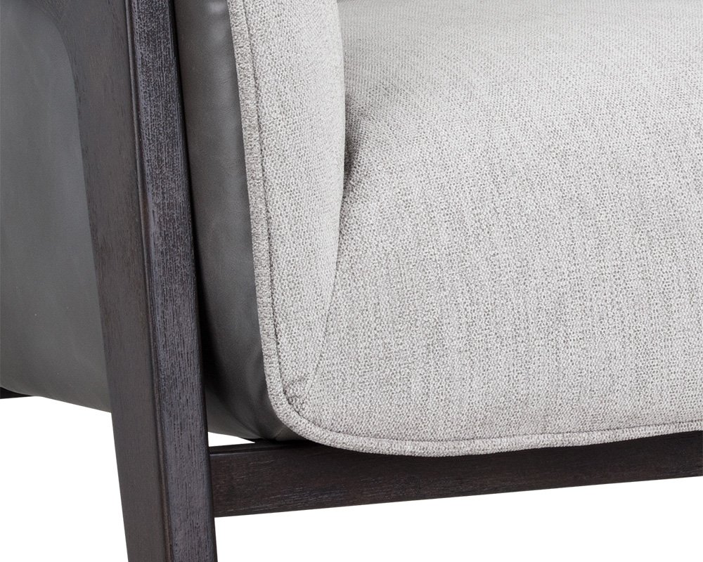 Maximus Lounge Chair Polo Club Stone / Overcast Grey - Image 2