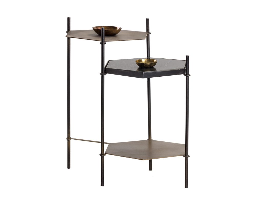 Hexall Side Table Black